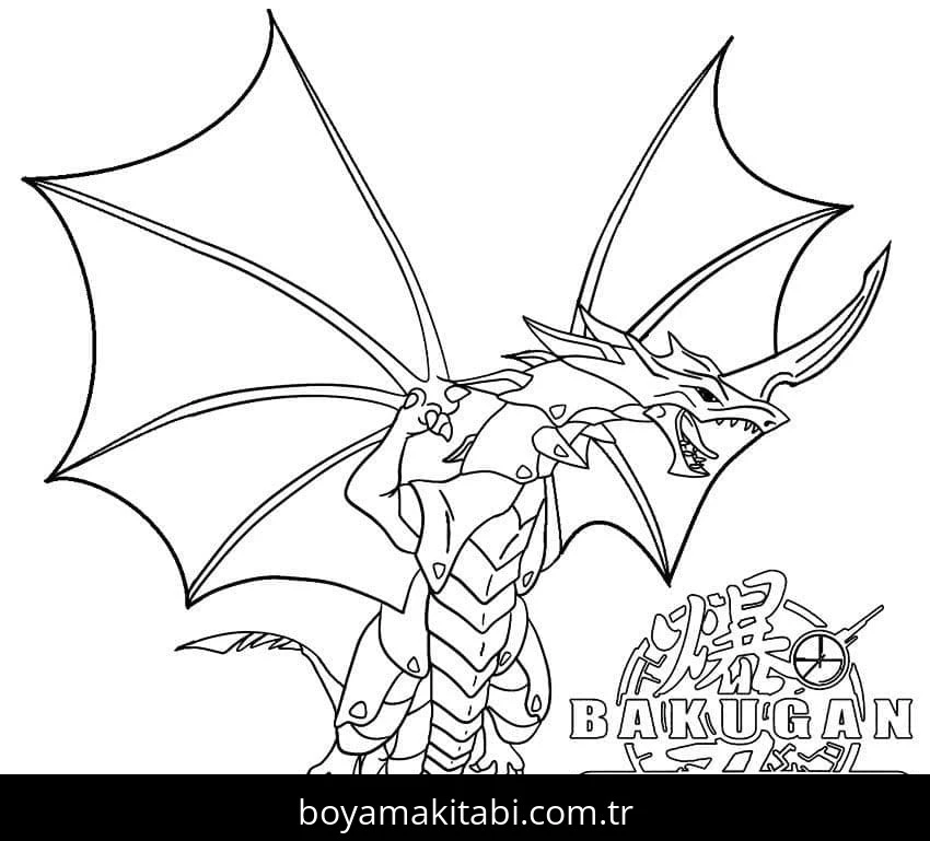 Bakugan Boyama
