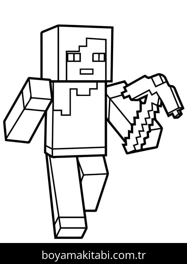 Minecraft boyama sayfası #264 – ücretsiz yazdır, boyama etkinliği