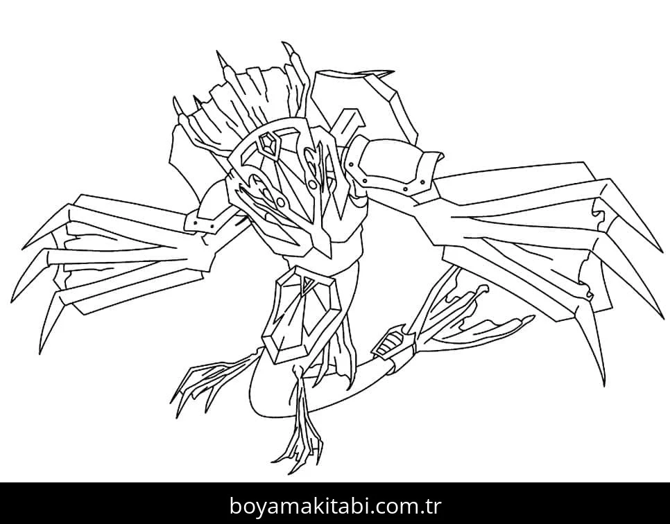 Beyblade boyama sayfası #21 – evde etkinlik, anaokulu etkinliği