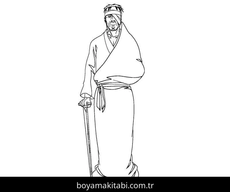 Naruto boyama sayfası #170 – okul öncesi, evde etkinlik