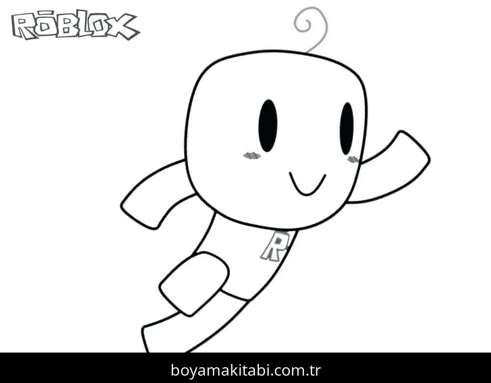 Roblox boyama sayfası – eğlenceli etkinlik, el becerilerini geliştirir