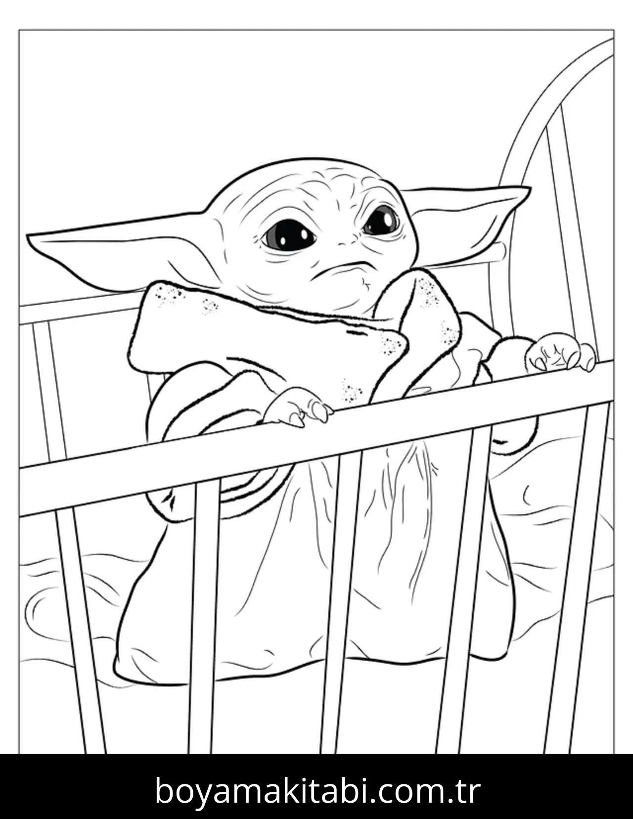 Star Wars boyama sayfası – çocuklar için, çizgi film temalı