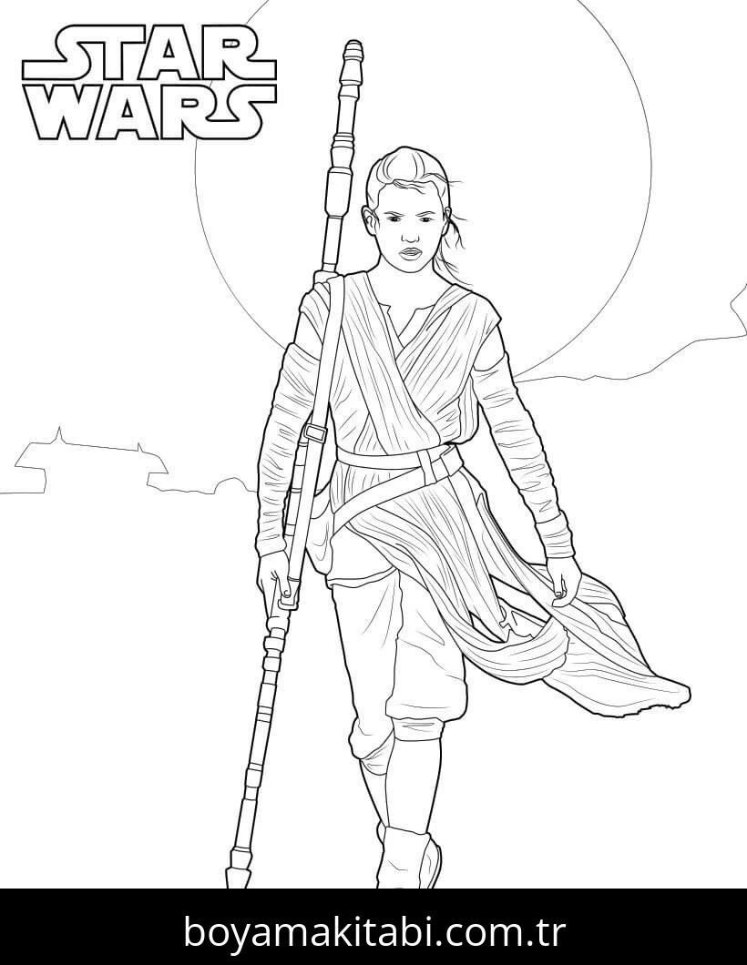 Star Wars boyama sayfası – evde etkinlik, ücretsiz yazdır