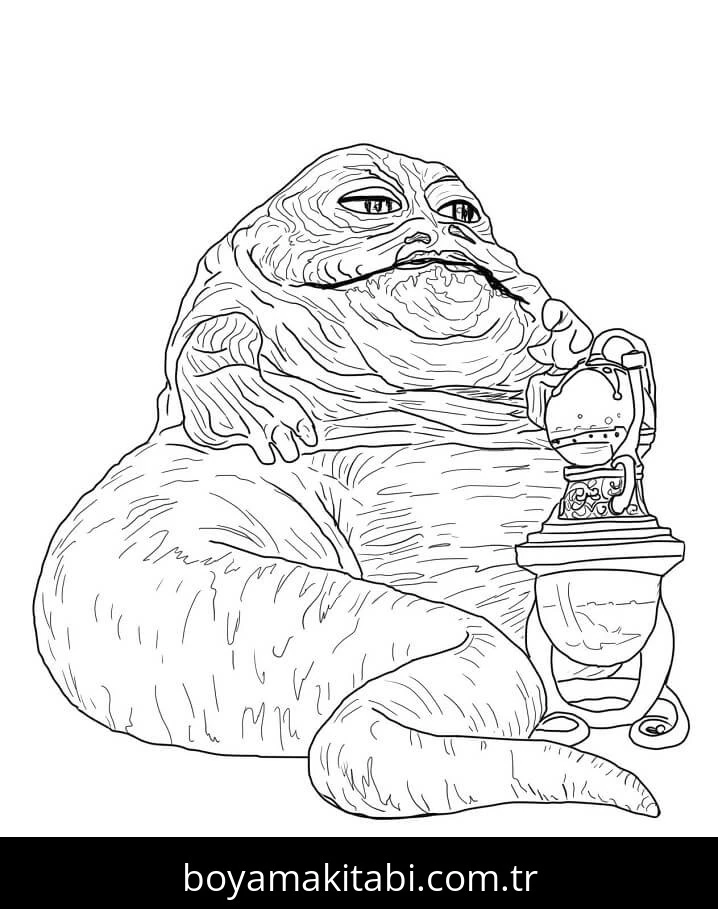 Star Wars boyama sayfası – okul öncesi, evde etkinlik