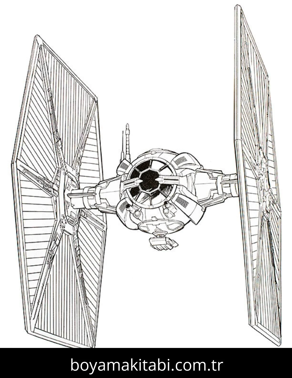 Star Wars boyama sayfası – eğitici aktivite, yaratıcılık