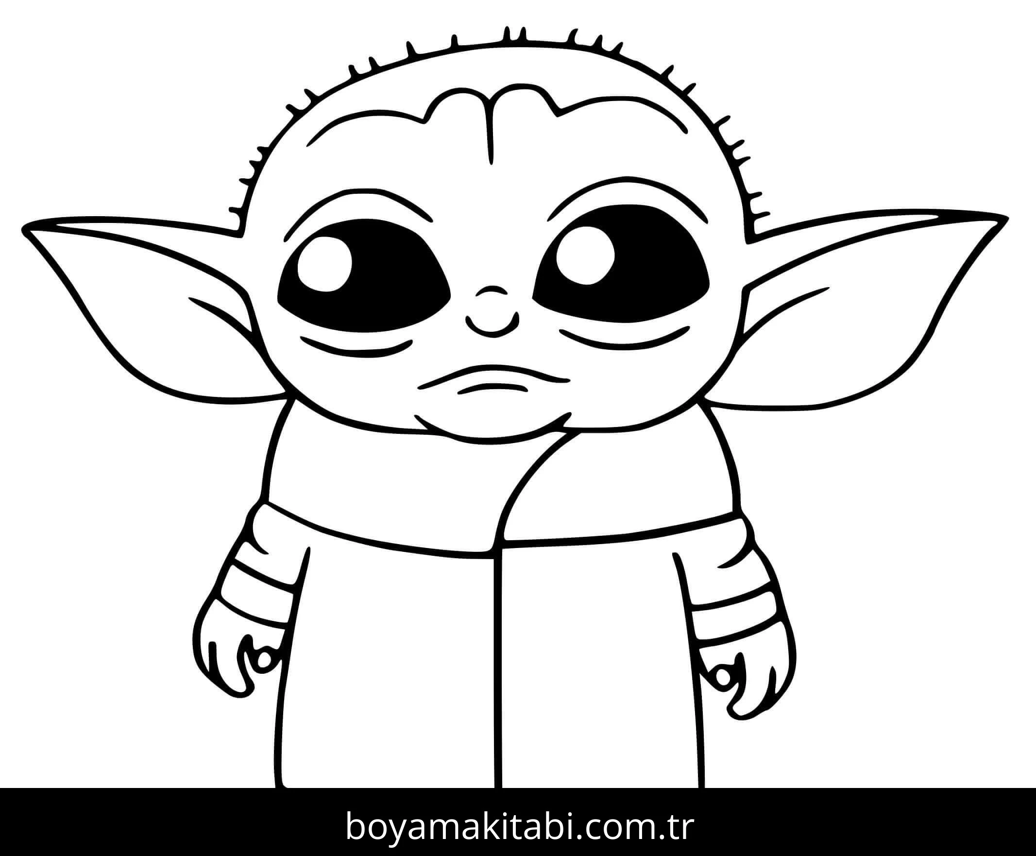 Star Wars boyama sayfası – çocuk aktivitesi, PDF indir
