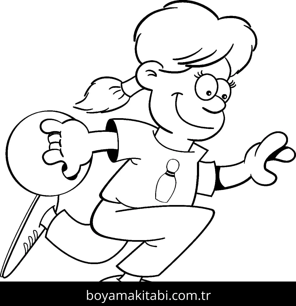 Bowling boyama sayfası #51 – boyama çalışması, sınıf etkinliği
