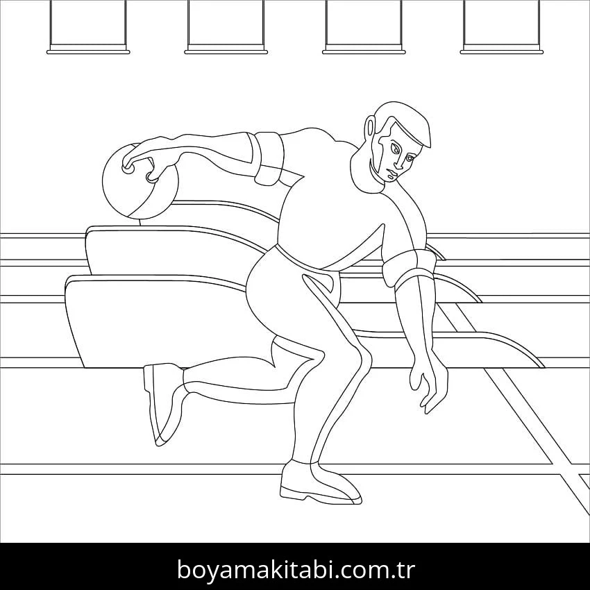 Bowling boyama sayfası #57 – doğum günü partisi aktivitesi, ekran süresine alternatif