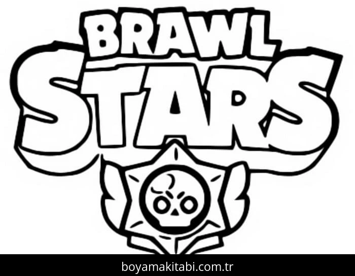 Brawl Stars boyama sayfası – PDF indir, sevimli karakter