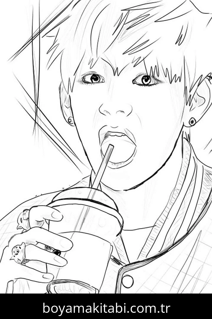 BTS Boyama