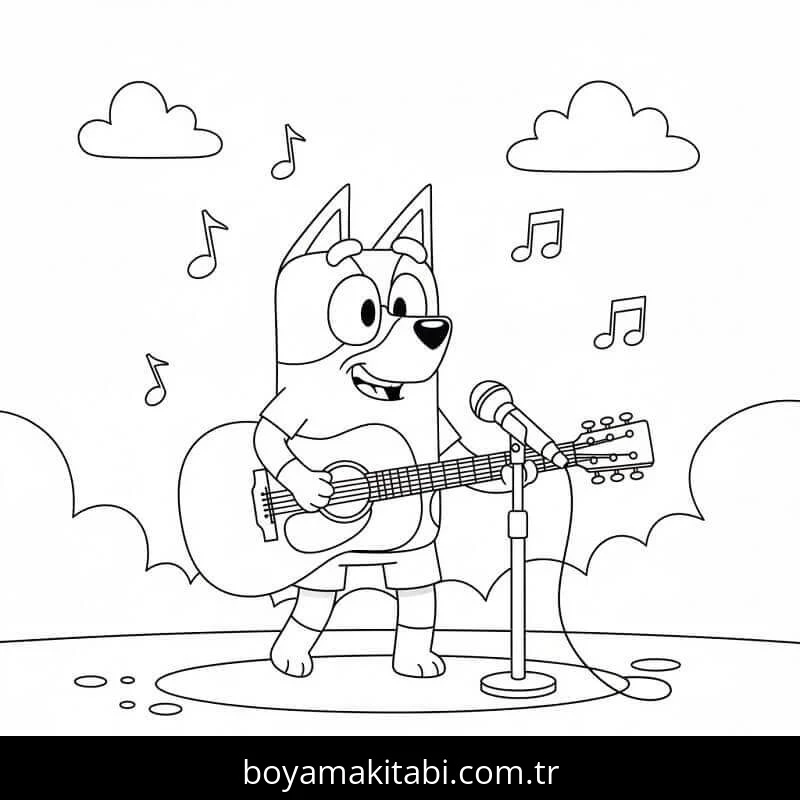 Buey boyama sayfası – renkli çizimler, okul öncesi