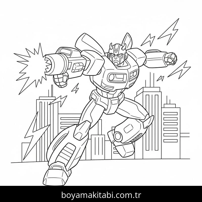 Bumblebee boyama sayfası – evde etkinlik, ücretsiz yazdır