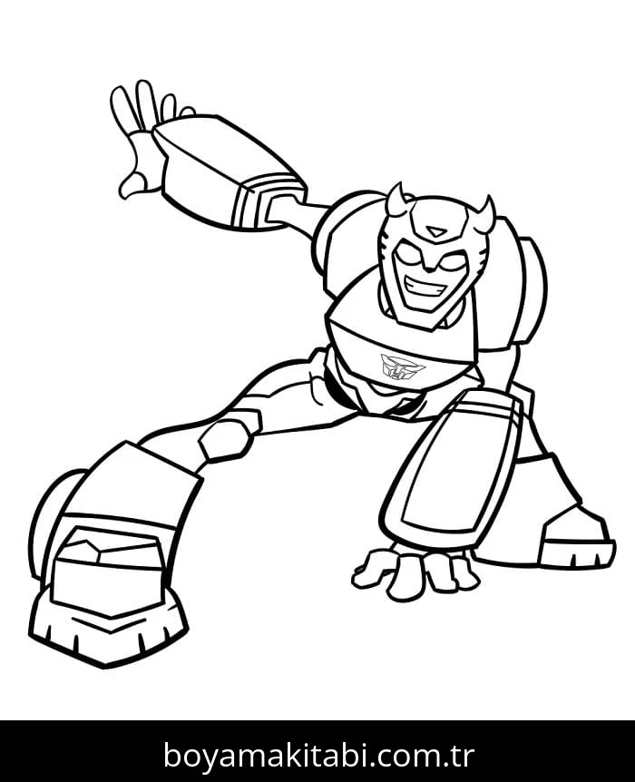 Bumblebee boyama sayfası – eğlenceli etkinlik, el becerilerini geliştirir