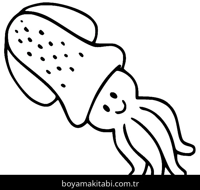 Ahtapot Boyama