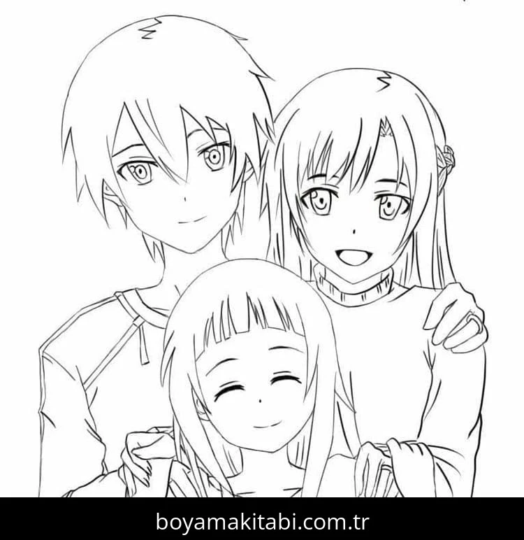 Sword Art Online boyama sayfası #14 – yaz tatili etkinliği, sabır ve özgüven kazandırır