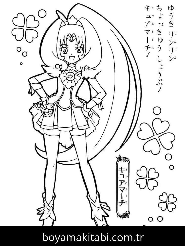 Glitter Force Boyama