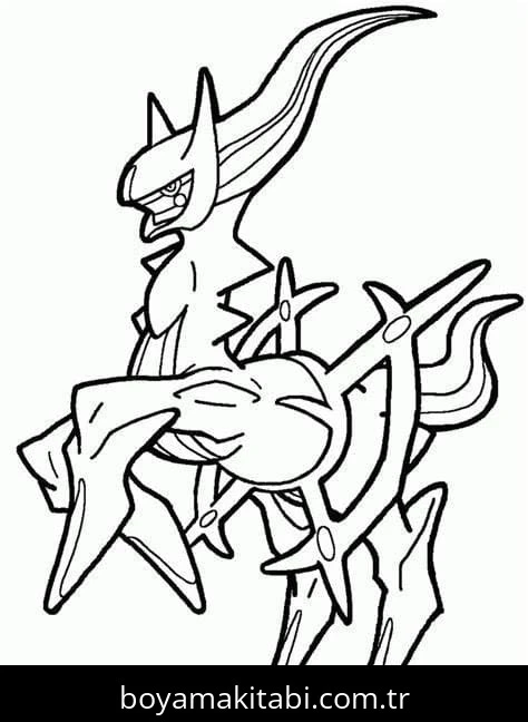 Arceus Boyama