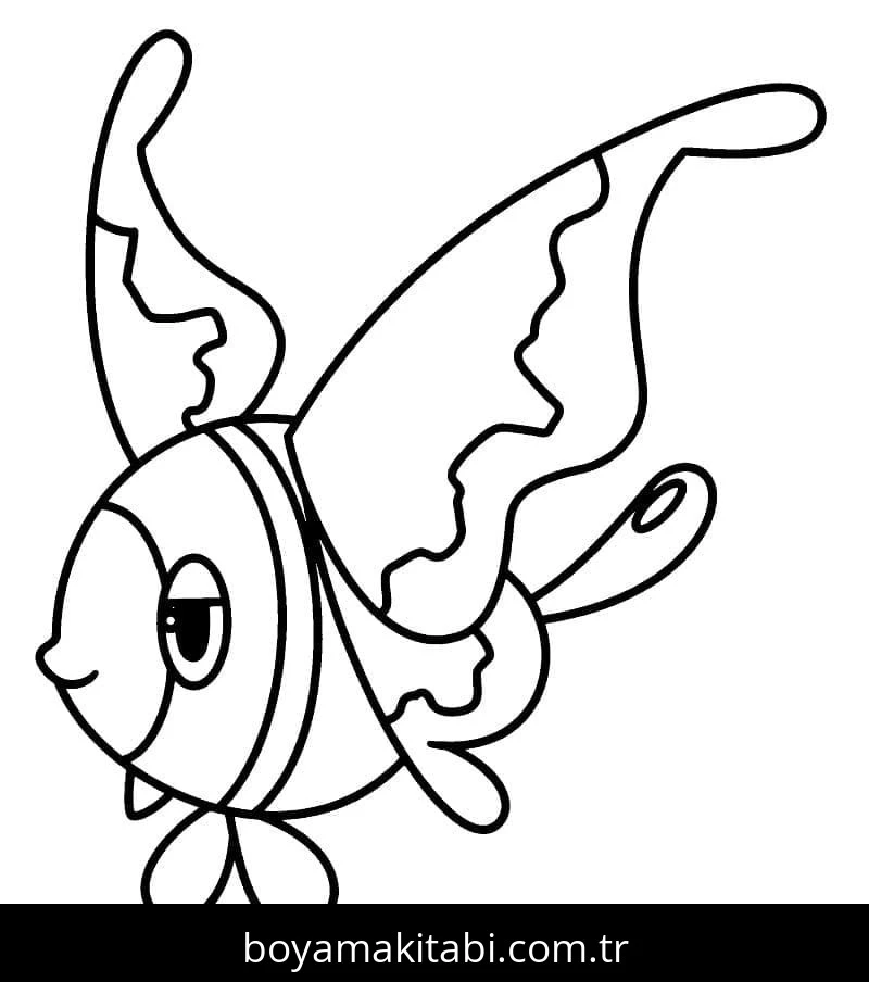 Pokemon boyama sayfası – kolay boyama, eğitici aktivite