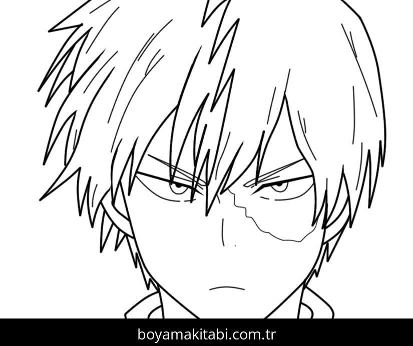 My Hero Academia boyama sayfası #64 – ücretsiz yazdır, boyama etkinliği