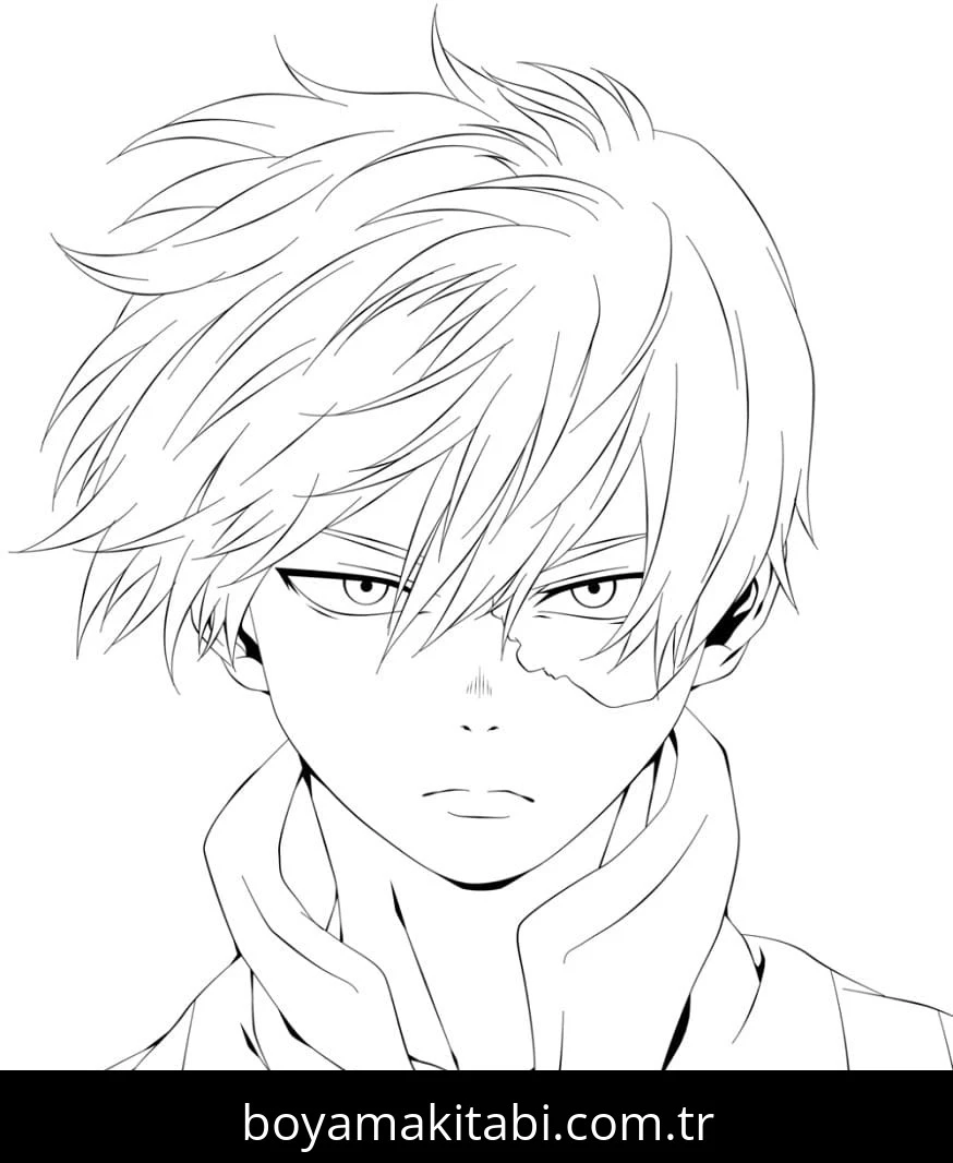My Hero Academia boyama sayfası #65 – PDF indir, sevimli karakter