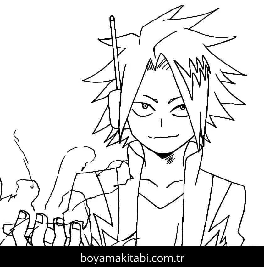 My Hero Academia boyama sayfası #76 – keyifli zaman, renkli çizimler
