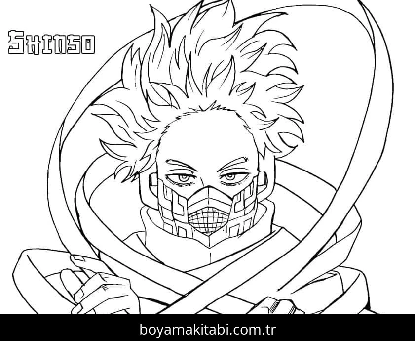 My Hero Academia boyama sayfası #81 – yaratıcılık, doğum günü partisi aktivitesi