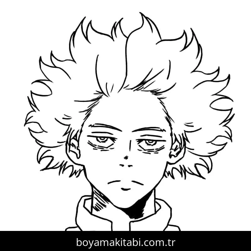 My Hero Academia boyama sayfası #82 – boyama çalışması, sınıf etkinliği