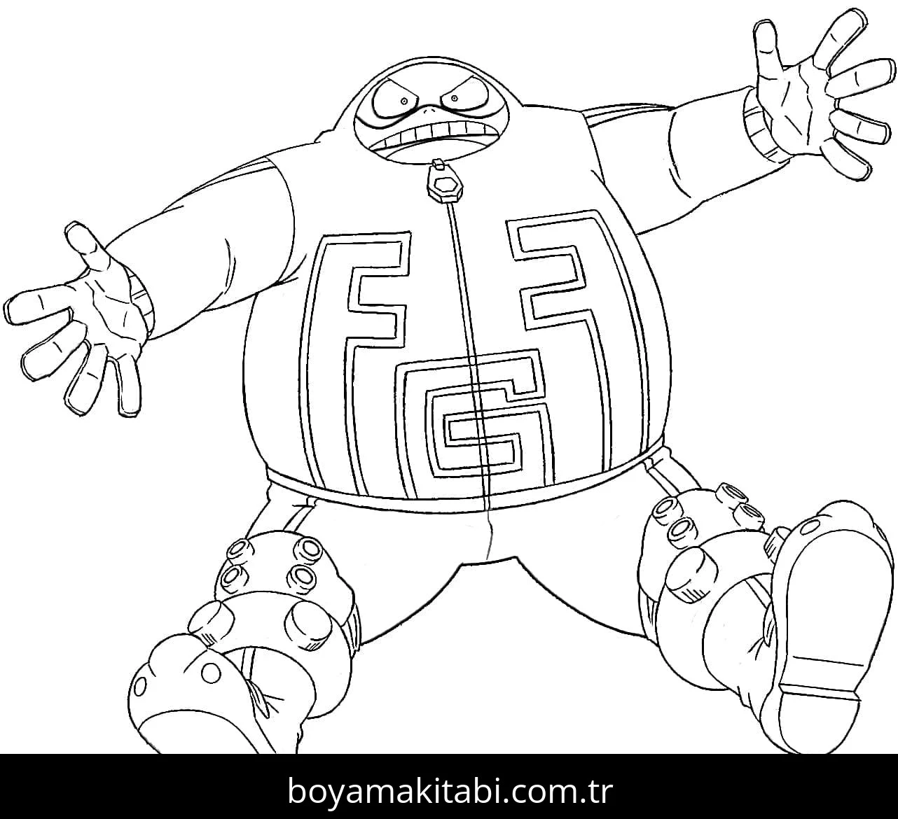 My Hero Academia boyama sayfası #110 – okul öncesi, evde etkinlik