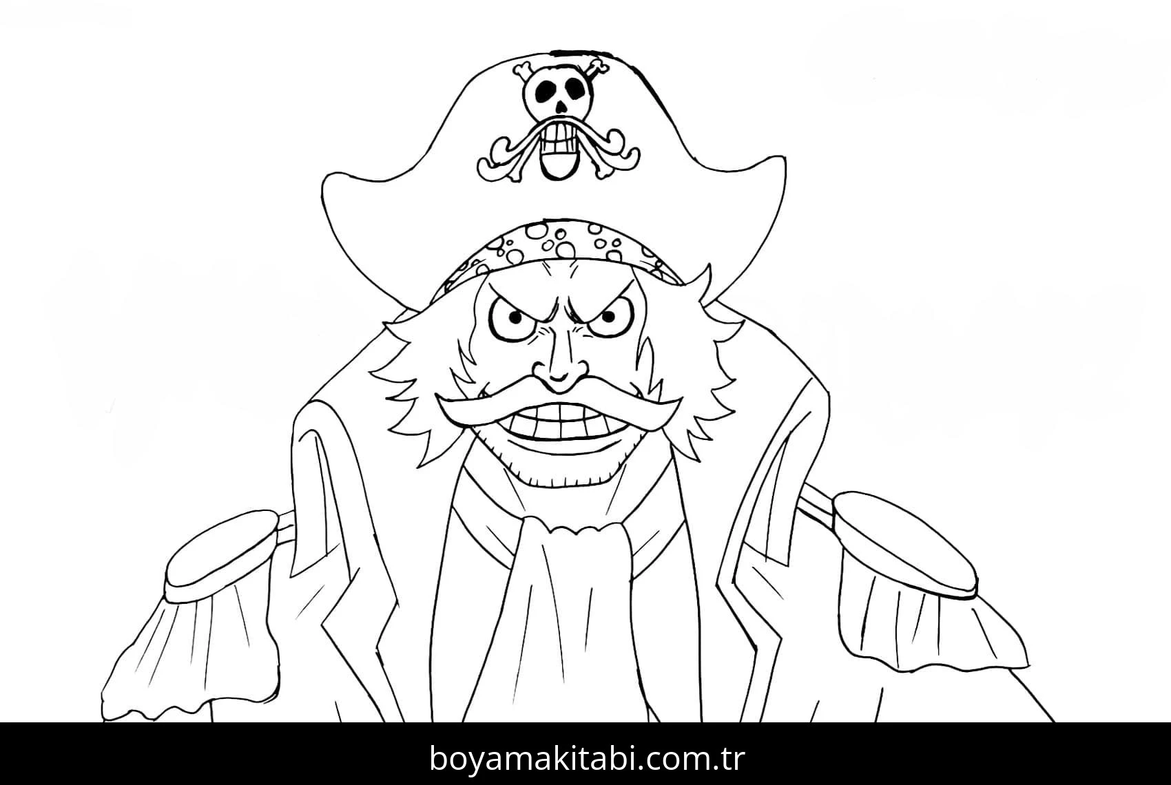 One Piece boyama sayfası #104 – yaz tatili etkinliği, sabır ve özgüven kazandırır
