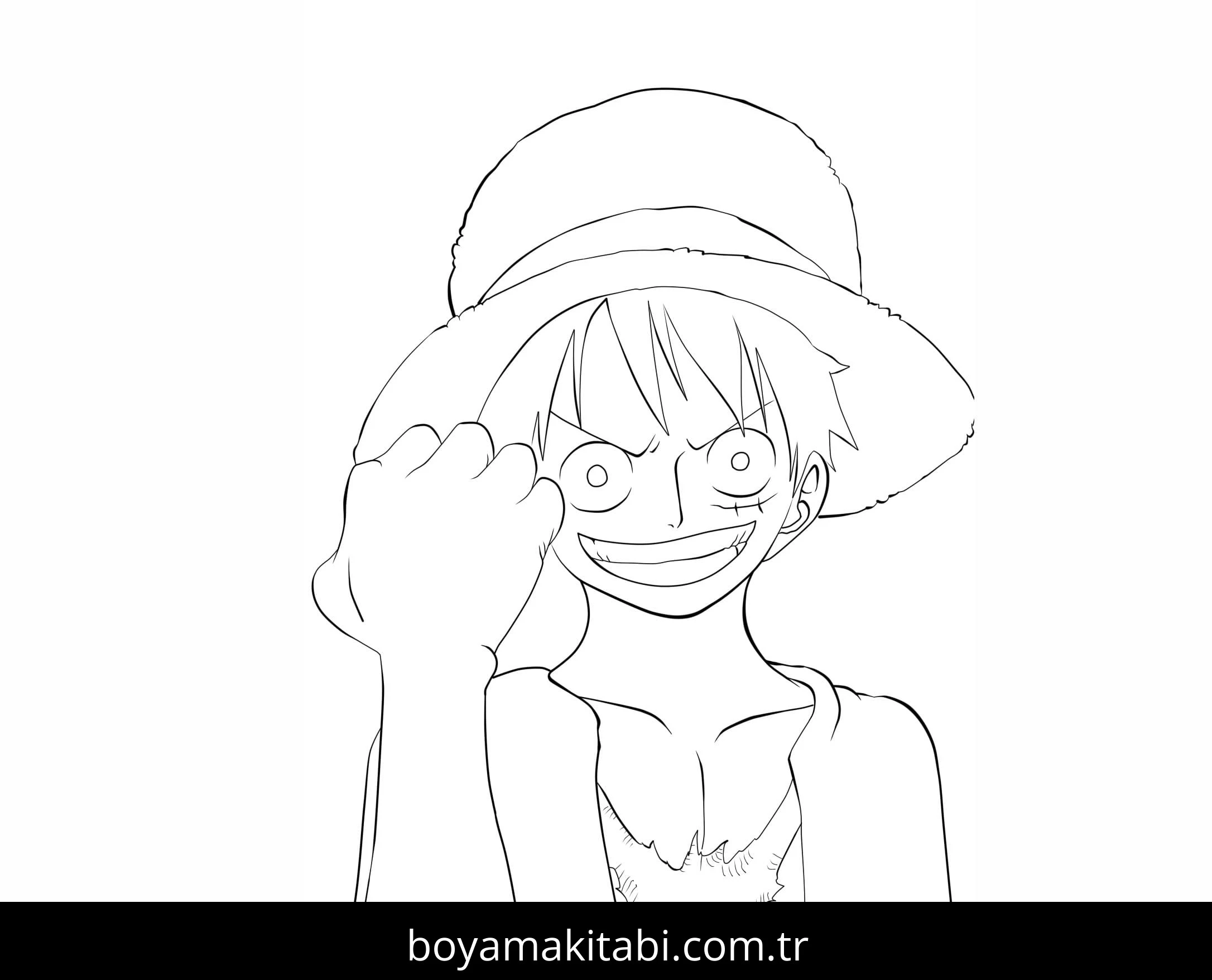 One Piece boyama sayfası #133 – keyifli zaman, renkli çizimler