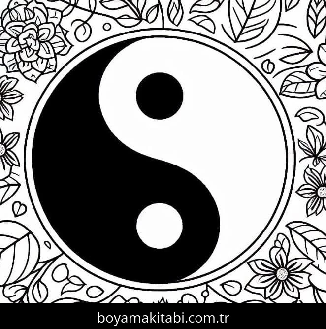 Yin Yang Boyama