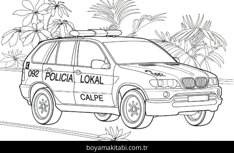 BMW boyama sayfası – yaratıcılığı geliştirir, keyifli zaman