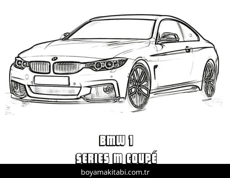 BMW boyama sayfası – ücretsiz yazdır, boyama etkinliği