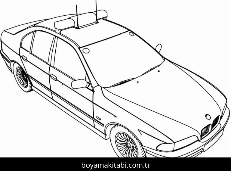 BMW boyama sayfası – yaratıcılık, eğlenceli etkinlik