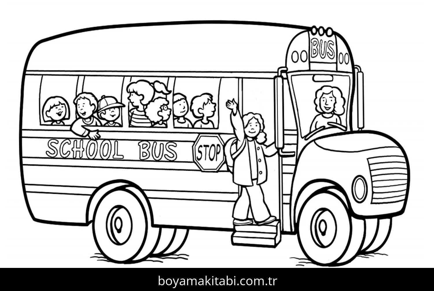 Otobüs Boyama