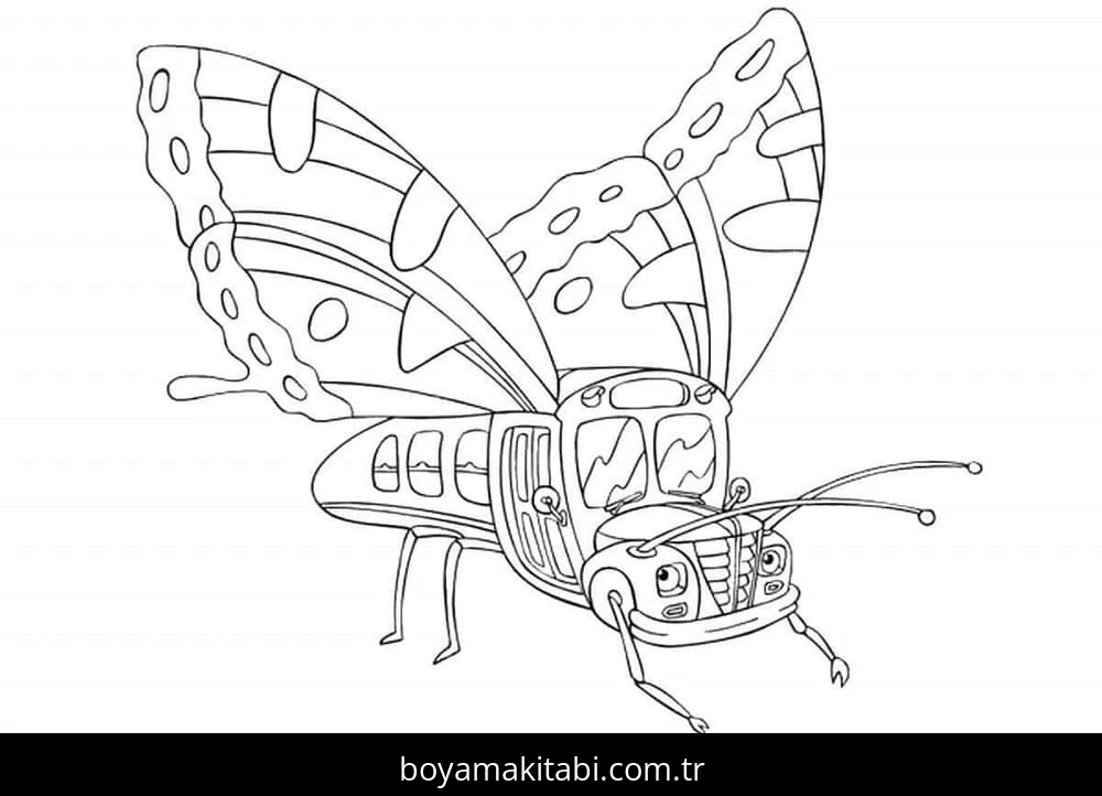Otobüs Boyama