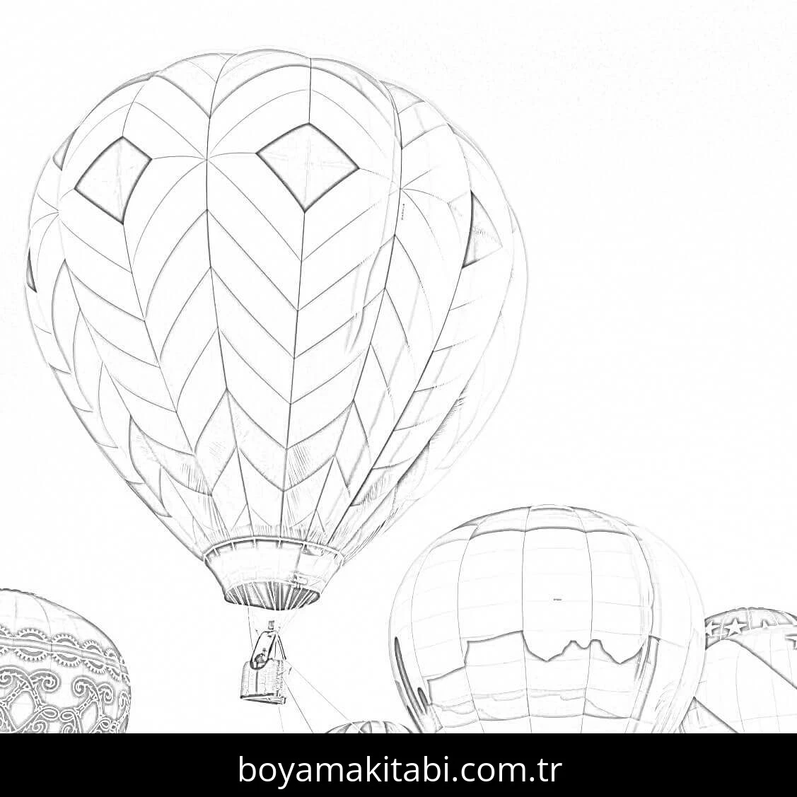 Hava Balonu Boyama