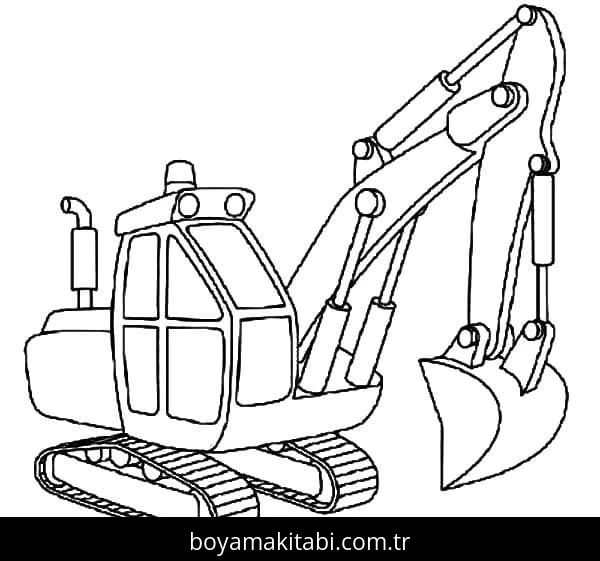 Kepçe boyama sayfası – yaratıcılık, eğlenceli etkinlik