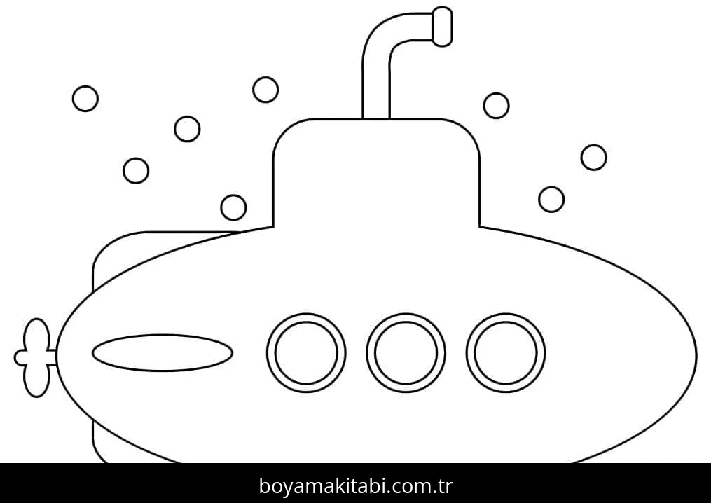 Denizaltı boyama sayfası #50 – yaz tatili etkinliği, sabır ve özgüven kazandırır