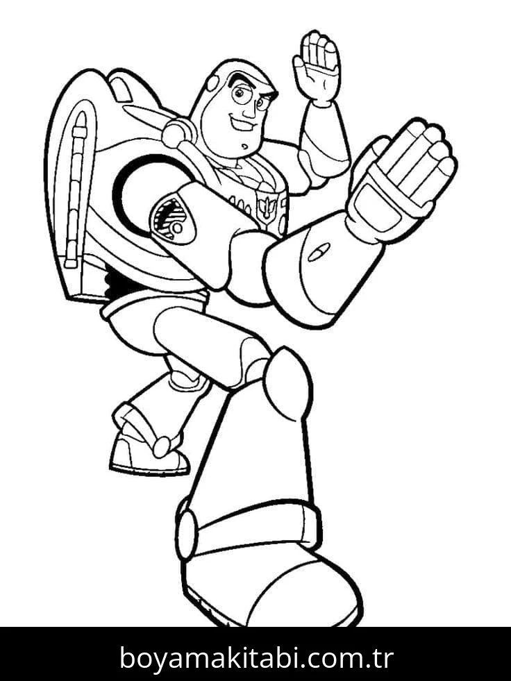 Buzz Işıkyılı (Buzz Lightyear) boyama sayfası #22 – ücretsiz yazdır, boyama etkinliği