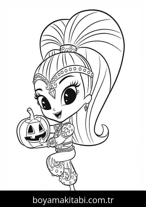 Cadılar Bayramı (Halloween) boyama sayfası – yaratıcılık, eğlenceli etkinlik