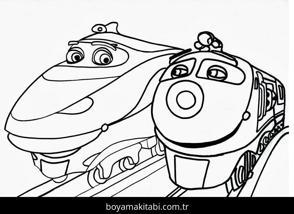 Chuggington boyama sayfası – boyama etkinliği, çocuk aktivitesi