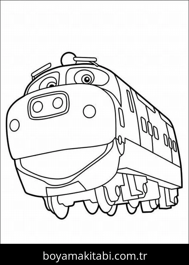 Chuggington boyama sayfası – yaratıcılık, eğlenceli etkinlik