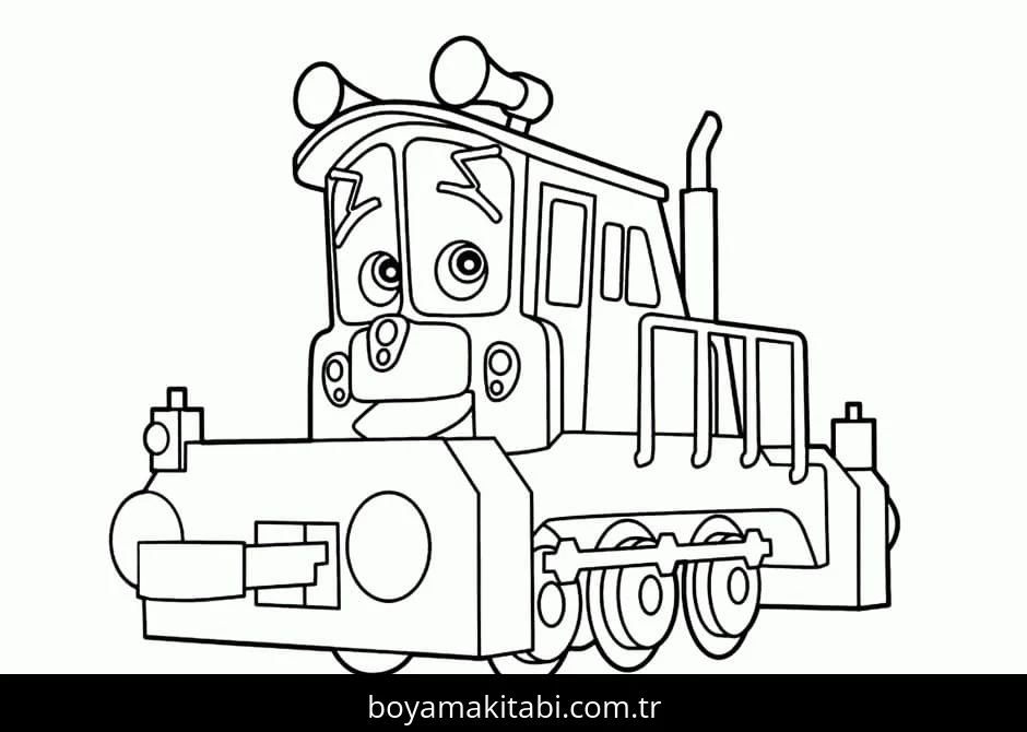 Chuggington boyama sayfası – boyama etkinliği, çocuk aktivitesi