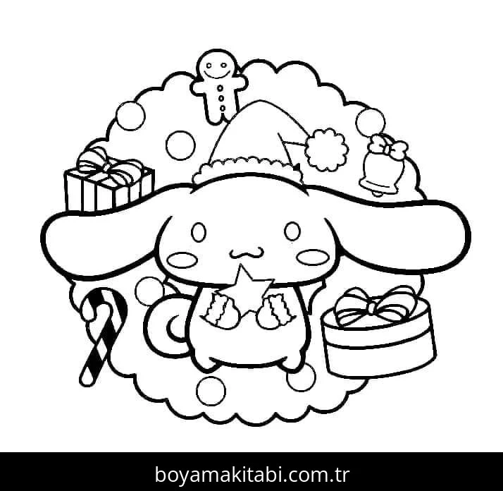 Cinnamoroll boyama sayfası – eğlenceli etkinlik, el becerilerini geliştirir