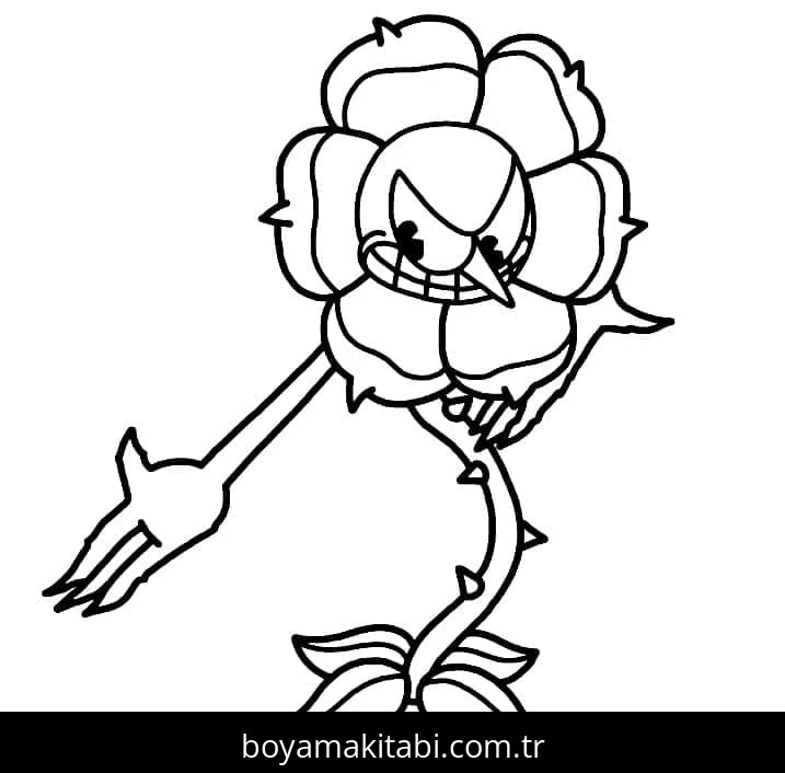 Cuphead Boyama