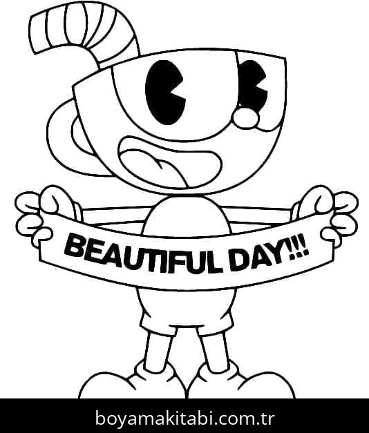 Cuphead Boyama