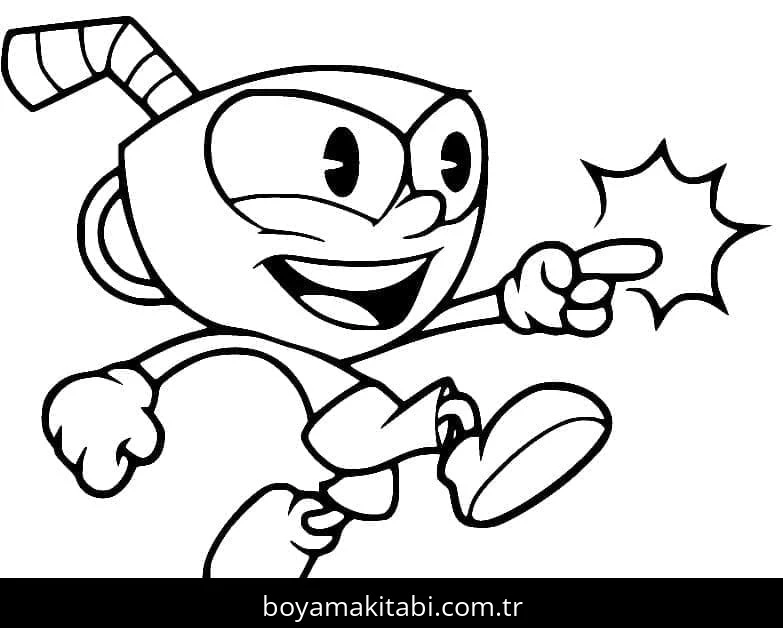 Cuphead Boyama