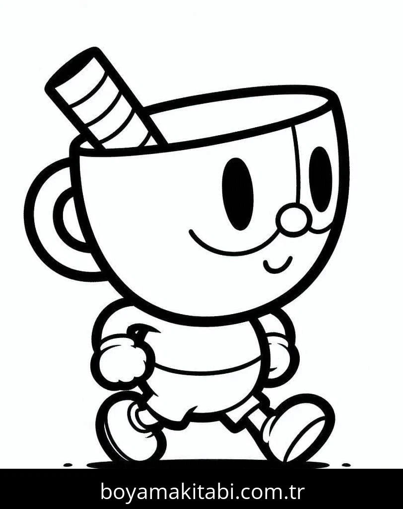 Cuphead Boyama