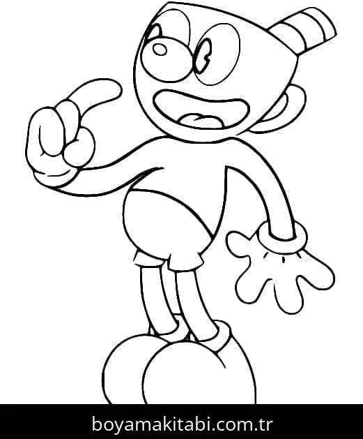 Cuphead Boyama